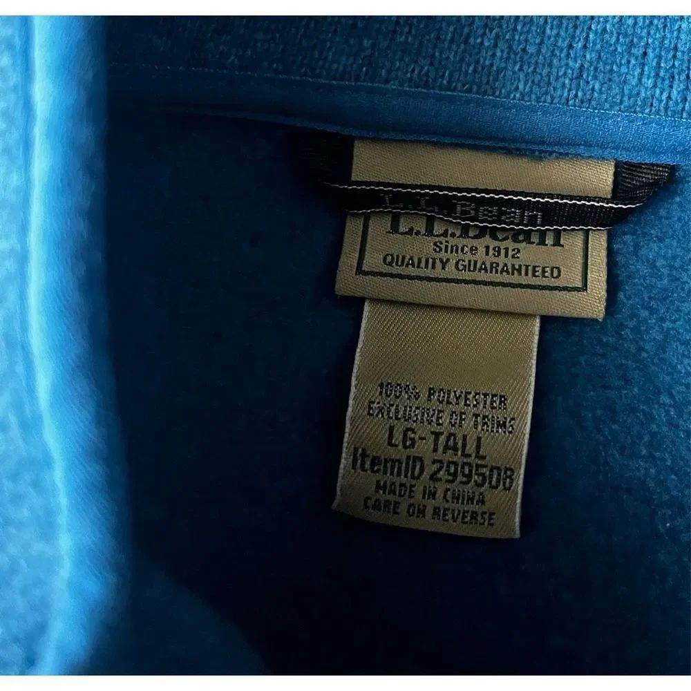 L.L Bean pullover fleece - Picture 9 of 9